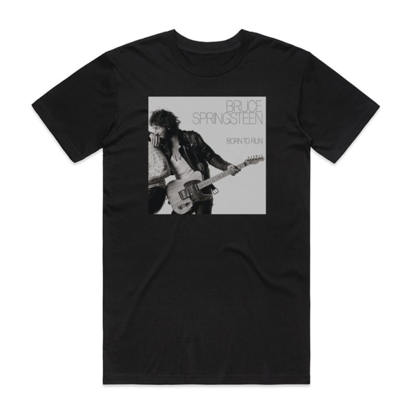 Bruce Springsteen Born To Run Album Cover T-shirt Svart S