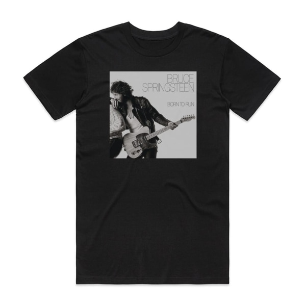 Bruce Springsteen Born To Run Album Cover T-shirt Svart S