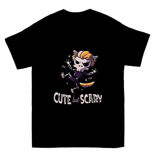 Söt men läskig rolig söt spöklikt T-shirt M