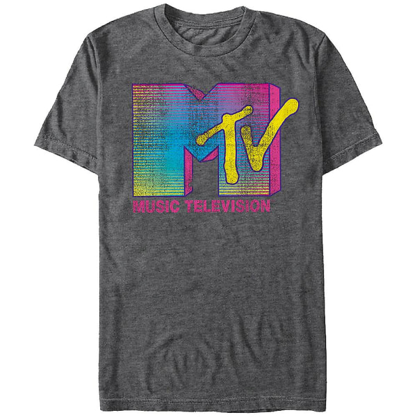 Neon MTV Logo Shirt L