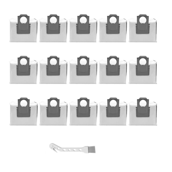 1 Sett Støvpose Sett for S7 Maxv Ultra Q5+ Q7+ Q7 Max+ T8 Støvsuger Reservedeler