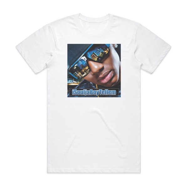 Soulja Boy Tell Em Isouljaboytellem Album Cover T-Shirt Vit L
