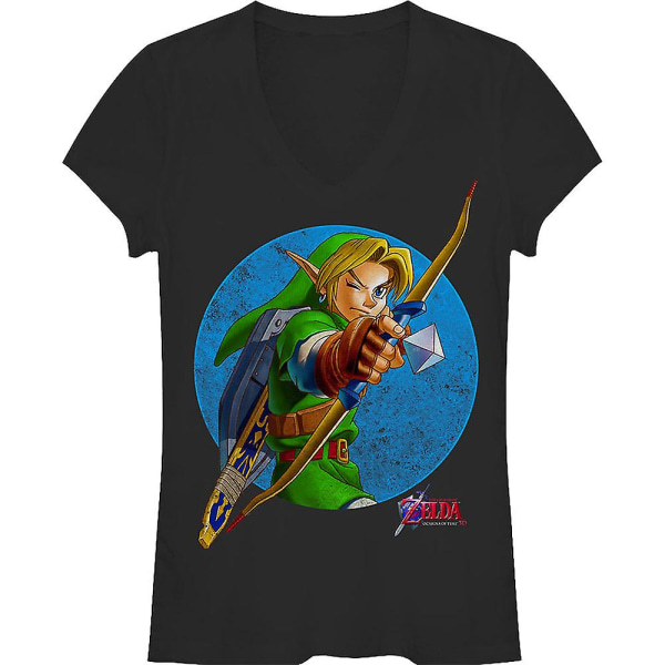 Junior Link V-hals Legend of Zelda T-shirt S