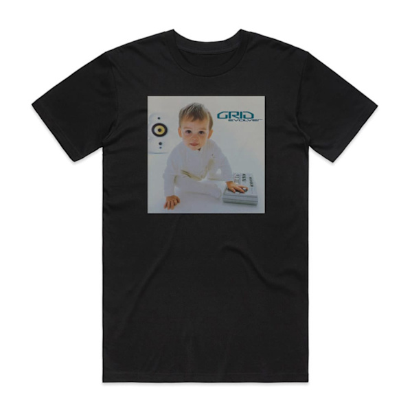 The Grid Evolver Album Cover T-Shirt Sort M