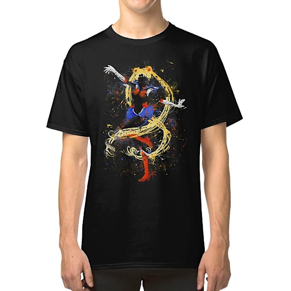Abstrakt Sailor Moon T-skjorte M