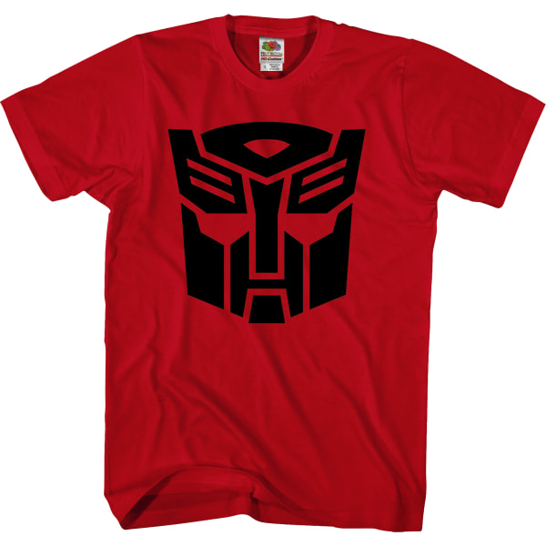 Red Autobot Logo Transformers T-Shirt L