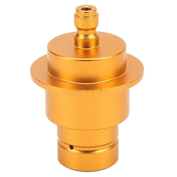 Kestävä alumiiniseos Soda Stream -sovitin Soda Maker Co2 -pullon suora sovitinletku (Kulta)