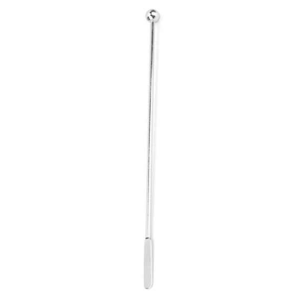 15 stk Gjenbrukbare Swirl Sticks Kaffeomrørere Drikk Rørpinner Rustfritt Stål Cocktails