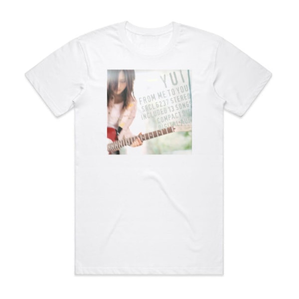 YUI From Me To You Album Cover T-shirt Hvid L