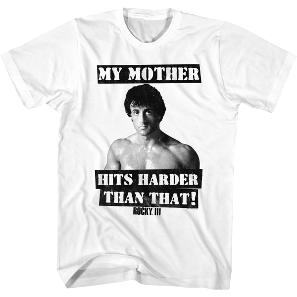 Min Mor Slår Hårdere End Den Der Rocky T-Shirt L