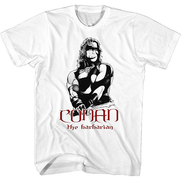 War Paint Conan Barbarin T-paita L