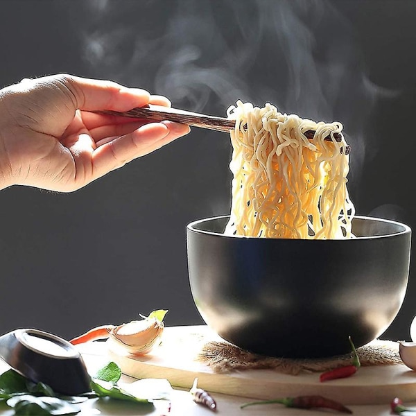 4 stk japanske lange håndtak store skjeer ramen skje tre varm gryte skje skall skje tre ris so
