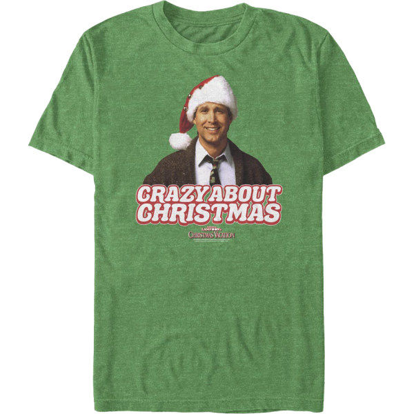 Clark Griswold Crazy Christmas Vacation T-skjorte S