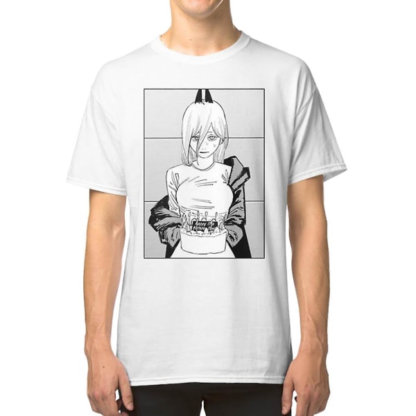 Chainsaw Man - Kraft med Tårta T-shirt XXL