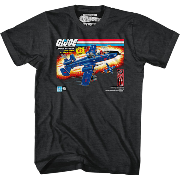 Box Art Cobra Rattler GI Joe T-skjorte M