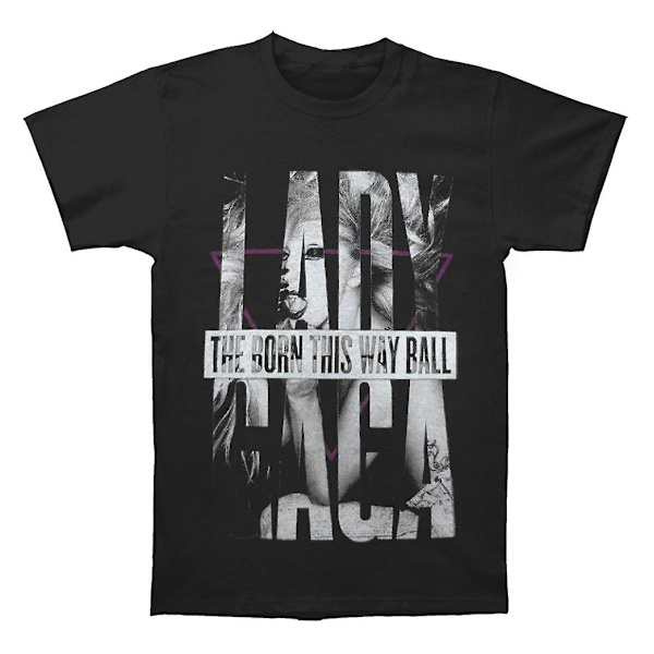 Lady Gaga Vintage Trekant T-shirt XXL