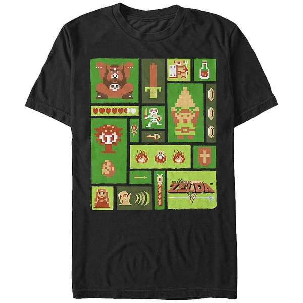 Legend of Zelda Collage T-Shirt XXXL