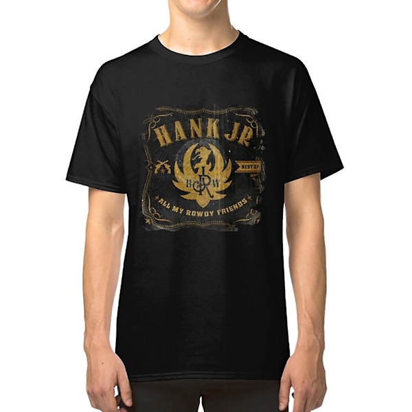 Man Hank Williams Jr Tee T-shirt L