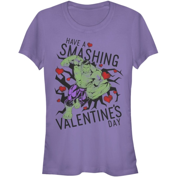 Damer Smashing Valentinsdag Utrolig Hulk Skjorte Ny XL