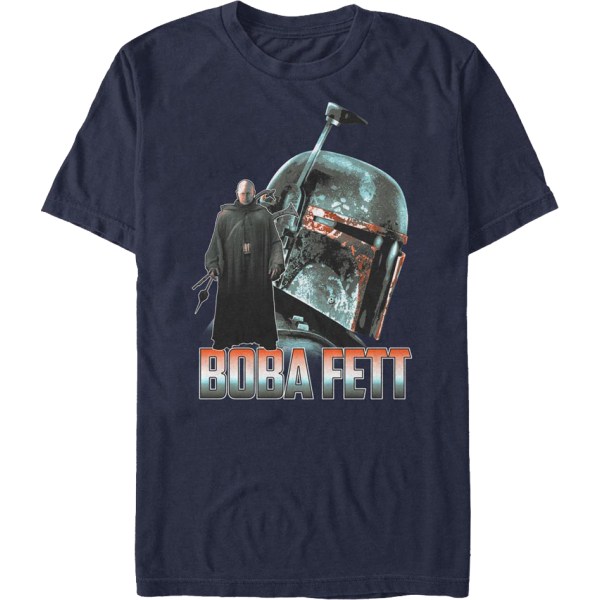 Boba Fett Collage The Mandalorian Star Wars T-shirt S
