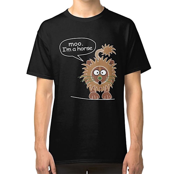 Moo. Jeg er en hest T-shirt M