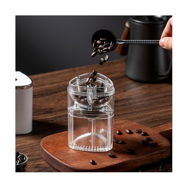 Bärbar Elektrisk Kaffekvarn Hushåll Mini Avtagbar Kaffebönkvarn Usb Laddningsbar Kaffebön