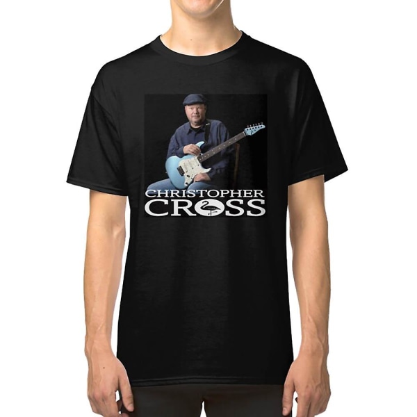 Christopher Cross Musikkband Tour T-skjorte S