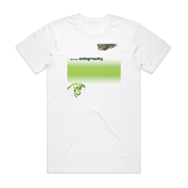 Zircon Antigravity Album Cover T-shirt Hvid XXL