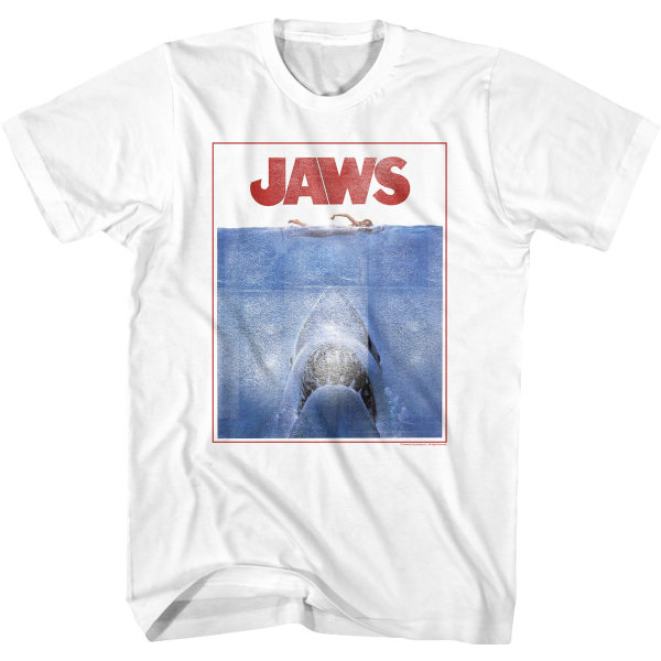 Indrammet Poster Jaws T-Shirt S