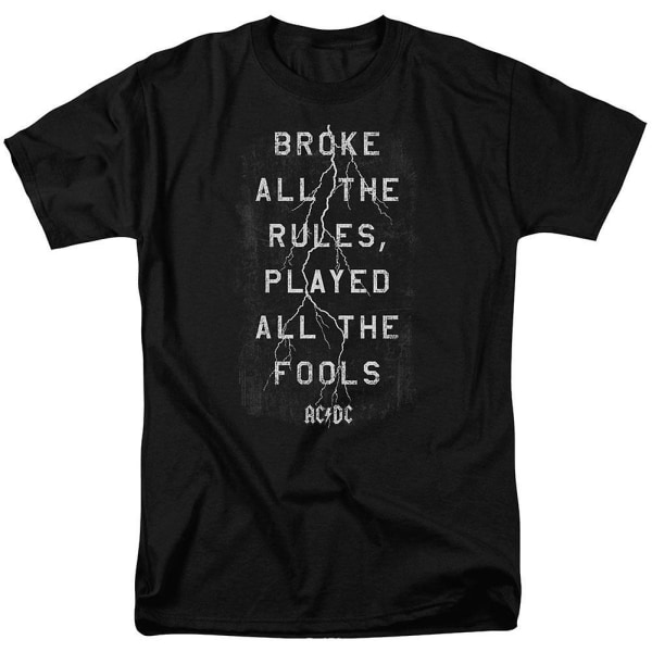 AC/DC Struck Vuxen T-shirt L