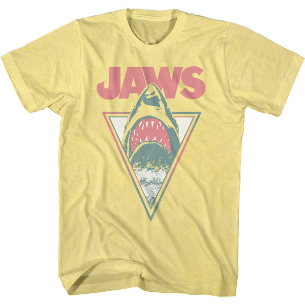 Gul Trekant Kæber T-shirt XXL