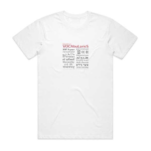 Bobby McFerrin Vocabularies Album Cover T-shirt Vit M