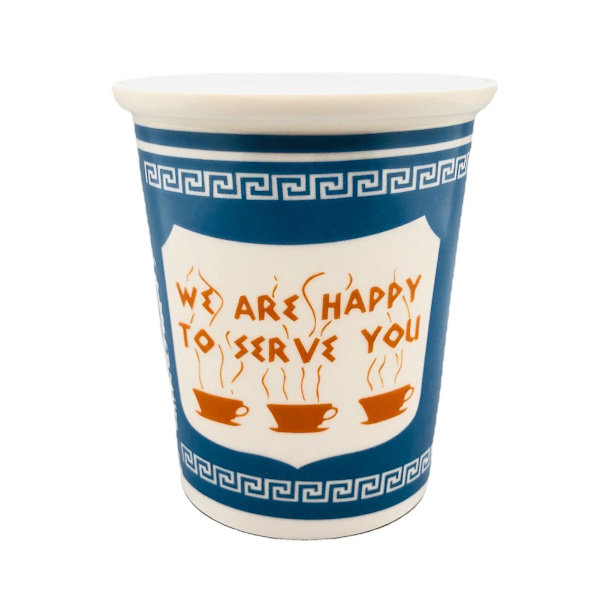Porcelain Kaffeemugg "New York Iconic" Pappmugg Large