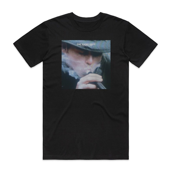 The Radio Dept Clinging To A Scheme Album Cover T-Shirt Svart XXXL