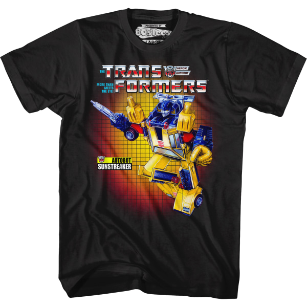 Box Art Sunstreaker Transformers T-shirt L