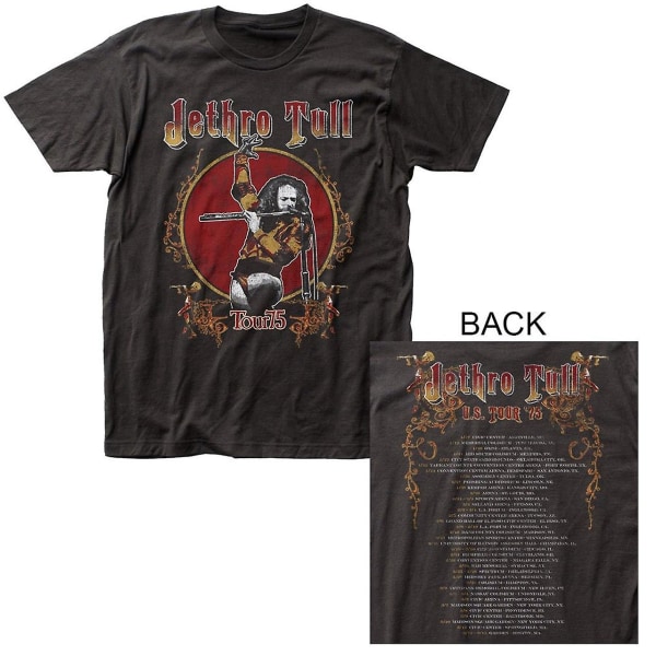 Jethro Tull T-shirt Jethro Tull Tour 75 T-shirt L