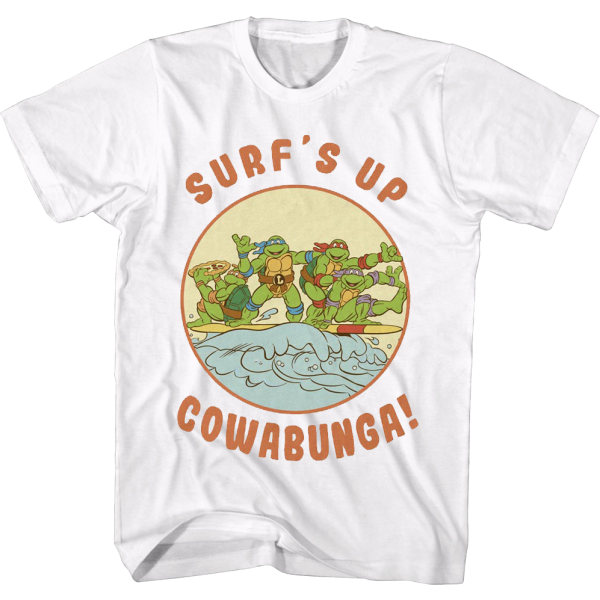 Surf's Up Teenage Mutant Ninja Turtles T-skjorte L