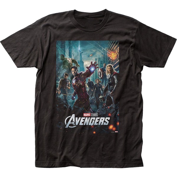 Filmaffisch Avengers Marvel Comics T-shirt S
