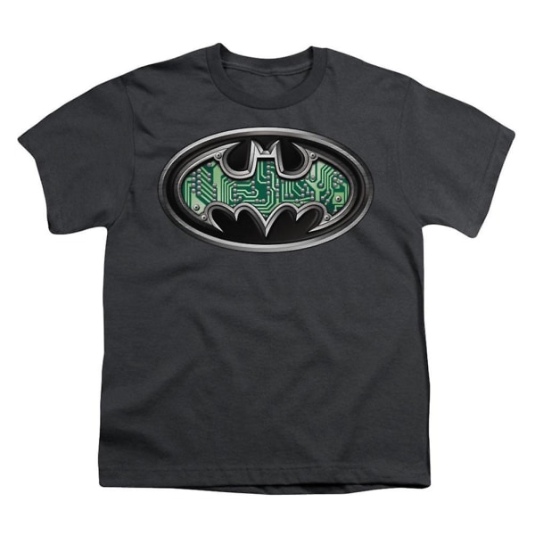 Batman Circuitry Shield Youth T-shirt XXXL