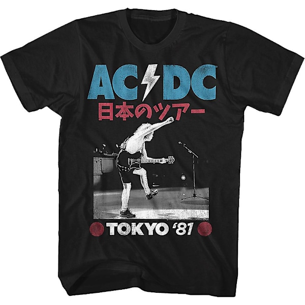 Tokyo '81 ACDC T-skjorte M