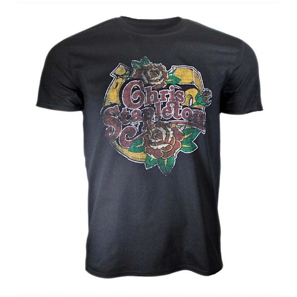 Chris Stapleton T-shirt Chris Stapleton Hästsko Roser T-shirt M