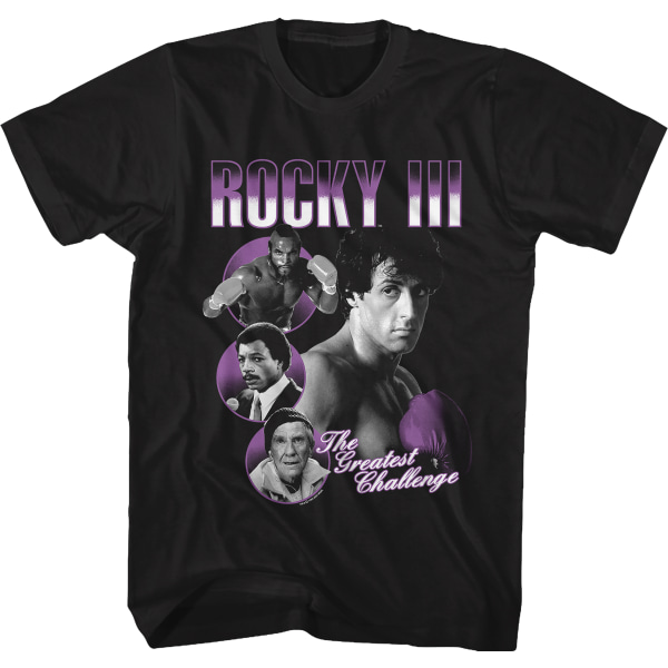 The Greatest Challenge Rocky III T-shirt L