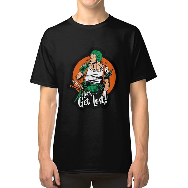 Roronoa Zoro T-shirts zoro one piece Poster zoro one piece dricker vin Sticker T-shirt M