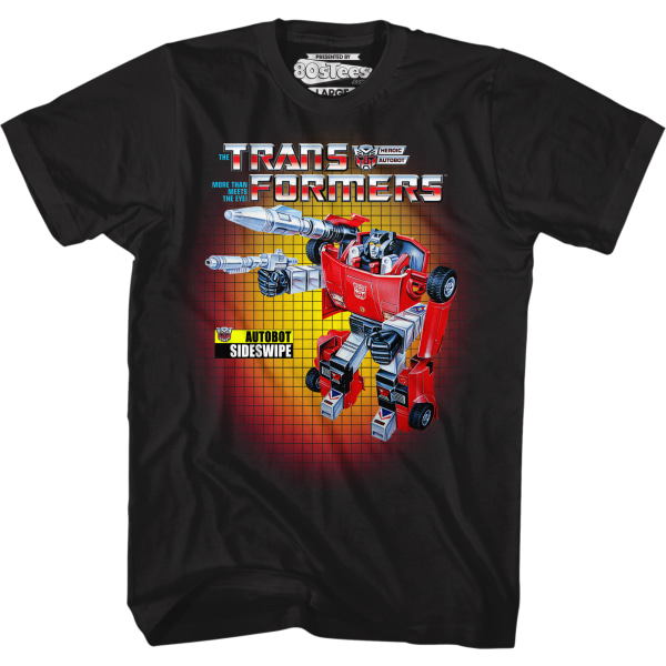 Box Art Sideswipe Transformers T-skjorte XXXL