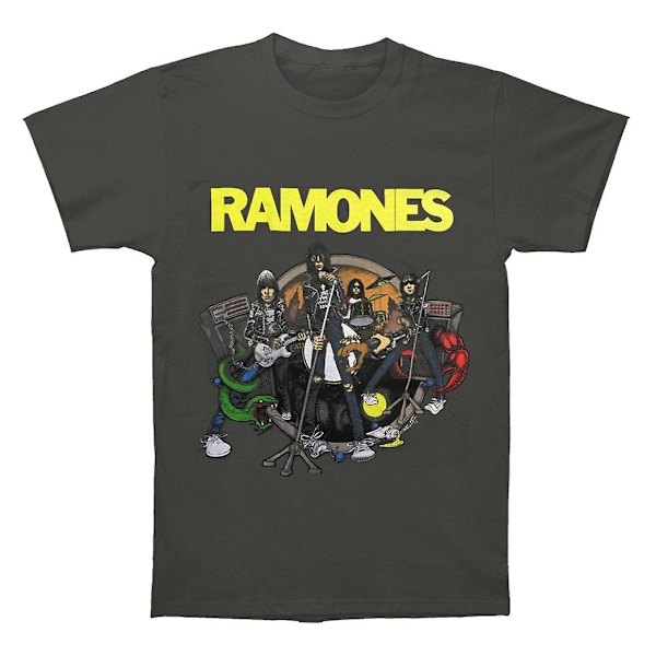 Ramones Road To Ruin Charcoal T-shirt XXXL