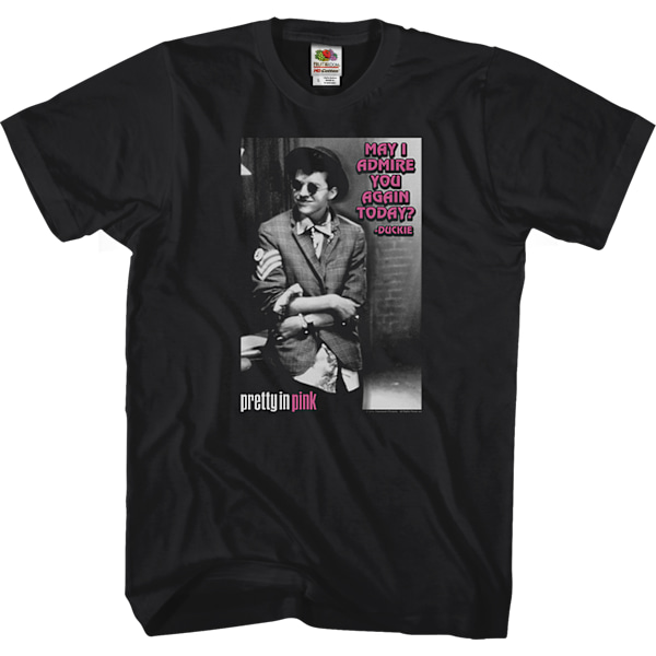 Må jeg beundre dig smuk i lyserød T-shirt M