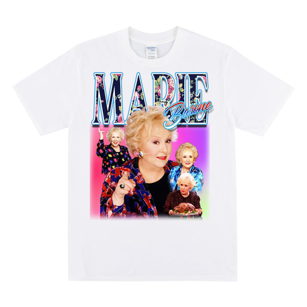 MARIE BARONE Hyldest T-shirt White XXXL