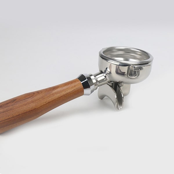 2 kpl 58 mm kahvinkeittimen pohjaton suodatinpidike portafilter Expobar Dual Port Universal E61:lle