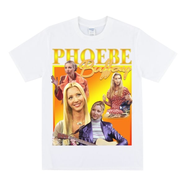 PHOEBE BUFFAY Tribute T-shirt White XXL