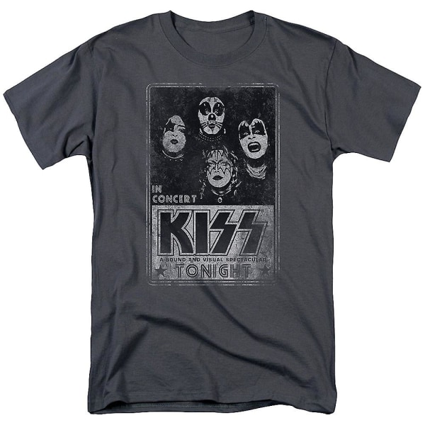 Koncertplakat KISS T-shirt S